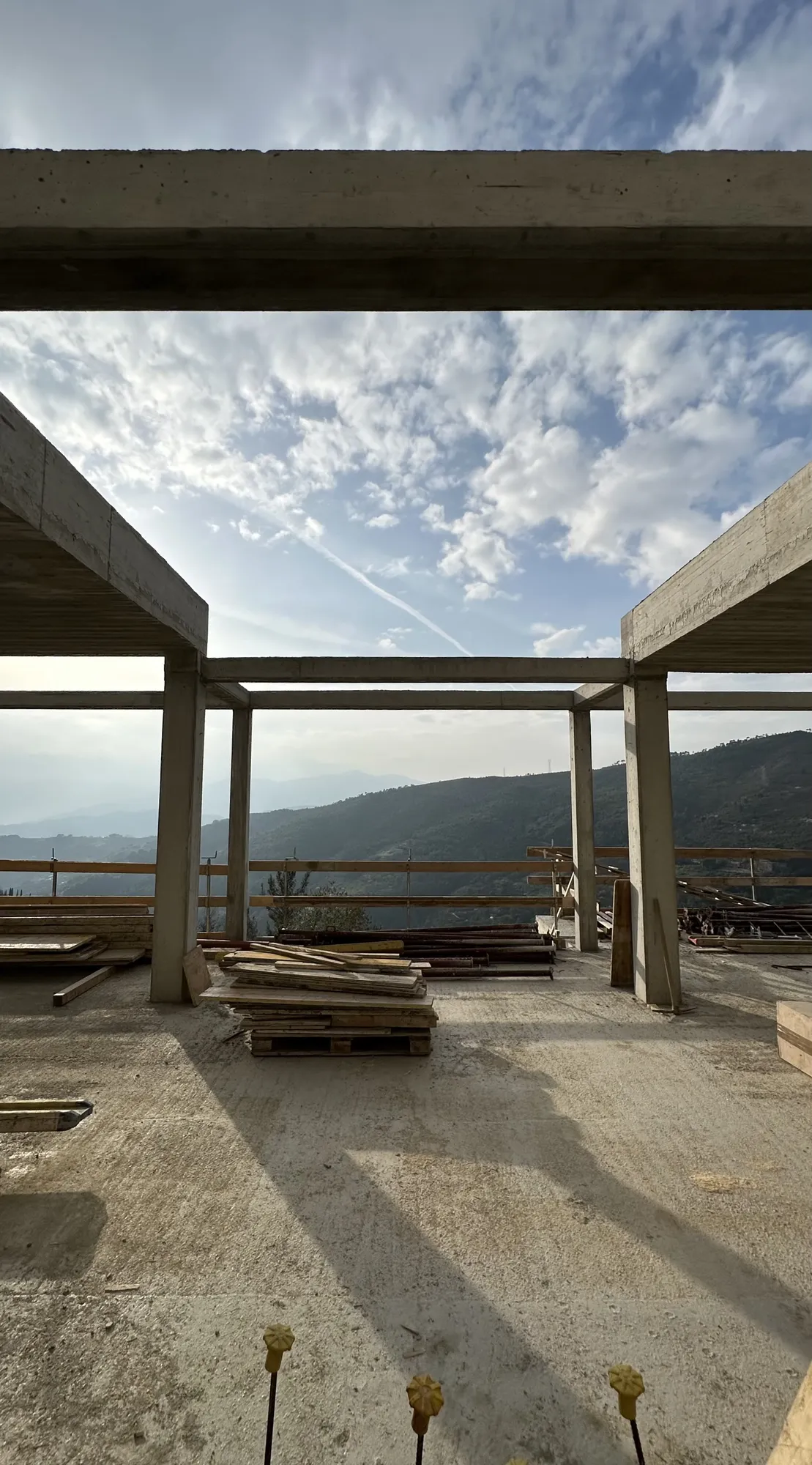 Construction progress